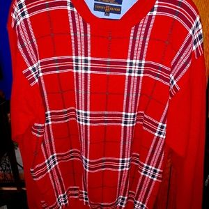 Tommy Hilfiger sweater red and blue xl